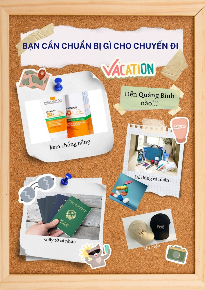Những thứ cần chuẩn bị cho chuyến đi Quảng Bình của bạn