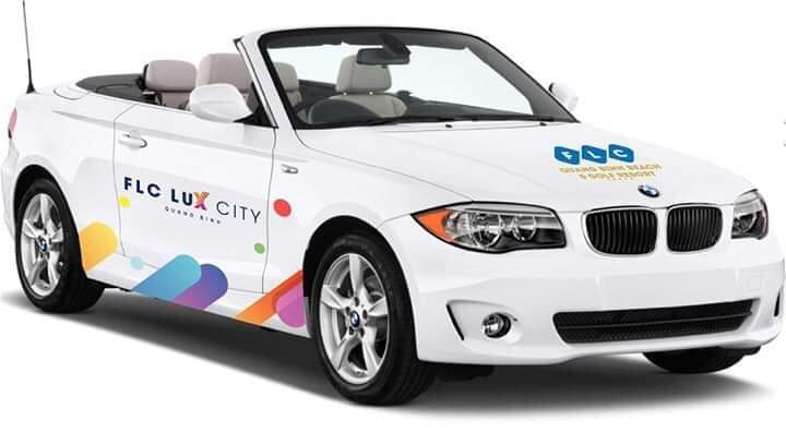 Trang Trí Xe Mui Trần Dẫn Đoàn Roadshow